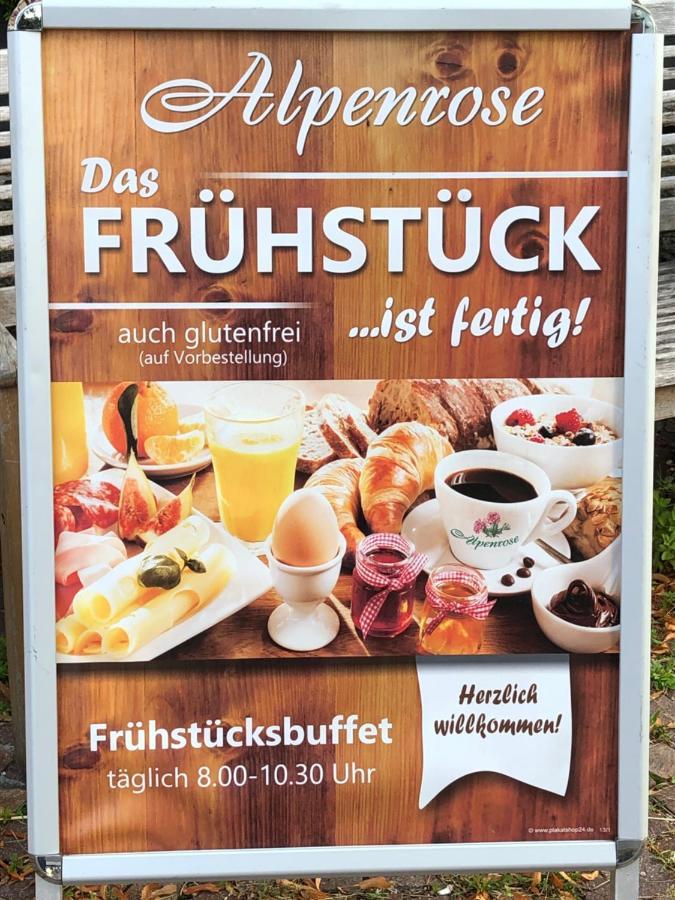 Hotel Alpenrose Gut Schlafen & Fruehstuecken Шайдег Екстериор снимка